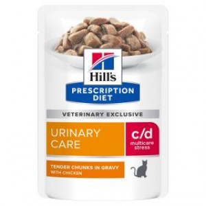 HILLS PD C/D Hill's Prescription Diet Urinary care/Urinary Stress with Chicken 12 x 85 g